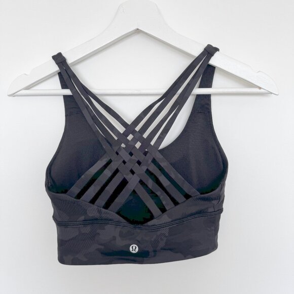 Lululemon Sports Bra Camo style MEDIUM SUPPORT, A/B CUP SIZE 4 - Picture 4 of 6